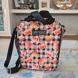 Betsey Johnson Cake Print Crossbody Bag